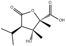L-Arabinaric acid, 2-deoxy-3,4-di-C-methyl-2-(1-methylethyl)-, 1,4-lactone (9CI) Structure