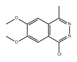 Phthalazine, 1-chloro-6,7-dimethoxy-4-methyl- Structure