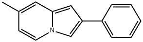 Indolizine, 7-methyl-2-phenyl- Structure