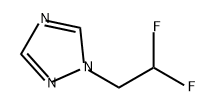 1H-1,2,4-Triazole, 1-(2,2-difluoroethyl)- Structure