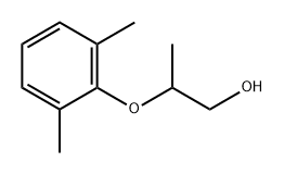 1-Propanol, 2-(2,6-dimethylphenoxy)- Structure