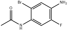 Acetamide, N-(4-amino-2-bromo-5-fluorophenyl)- 구조식 이미지