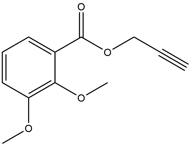 2-Propyn-1-yl 2,3-dimethoxybenzoate Structure