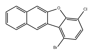 Benzo[b]naphtho[2,3-d]furan, 1-bromo-4-chloro- 구조식 이미지