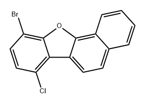 Benzo[b]naphtho[2,1-d]furan, 10-bromo-7-chloro- Structure