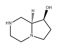 Pyrrolo[1,2-a]pyrazin-8-ol, octahydro-, (8S,8aS)- Structure