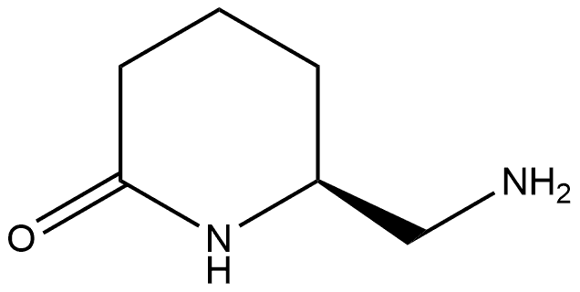 (6S)-6-(Aminomethyl)-2-piperidinone Structure