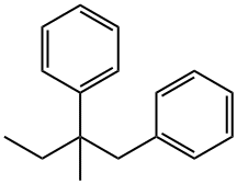 Benzene, 1,1'-(1-ethyl-1-methyl-1,2-ethanediyl)bis- (9CI) 구조식 이미지