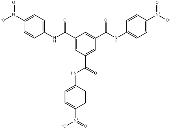 N1,N3,N5-Tris(4-nitrophenyl)-1,3,5-benzenetricarboxamide Structure