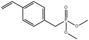 Phosphonic acid, P-[(4-ethenylphenyl)methyl]-, dimethyl ester 구조식 이미지