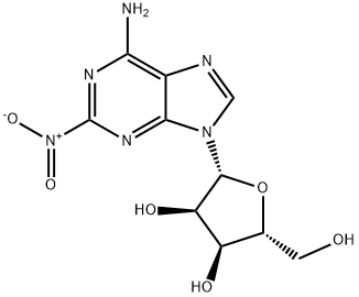 Adenosine, 2-nitro- Structure