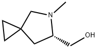 5-Azaspiro[2.4]heptane-6-methanol, 5-methyl-, (6S)- 구조식 이미지