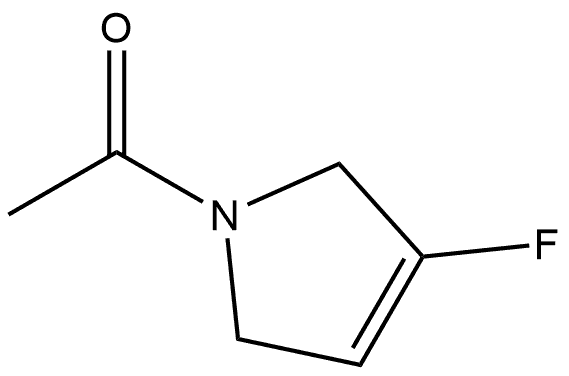 1-(3-fluoro-2H-pyrrol-1(5H)-yl)ethanone Structure