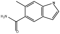 1H-Indole-5-carboxamide, 6-methyl- Structure
