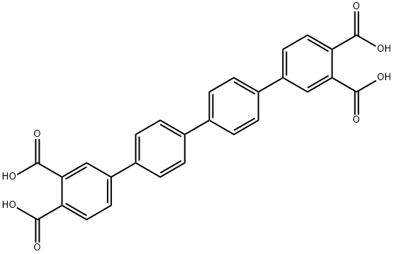 [1,1':4',1'':4'',1'''-Quaterphenyl]-3,3''',4,4'''-tetracarboxylic acid (9CI) Structure