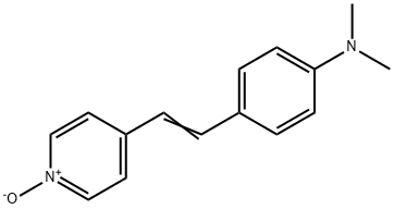 Benzenamine, N,N-dimethyl-4-[2-(1-oxido-4-pyridinyl)ethenyl]- Structure