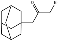 2-Propanone, 1-bromo-3-tricyclo[3.3.1.13,7]dec-1-yl- 구조식 이미지
