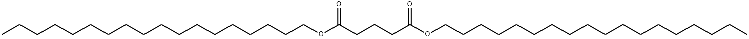 Pentanedioic acid, 1,5-dioctadecyl ester 구조식 이미지