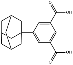 1,3-Benzenedicarboxylic acid, 5-tricyclo[3.3.1.13,7]dec-1-yl- Structure