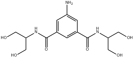 5-amino-N1,N3-bis(1,3-dihydroxypropan-2-yl)isophthalamide Structure