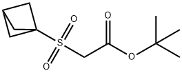 tert-butyl 2-{bicyclo[1.1.1]pentane-1-sulfonyl}acetate Structure