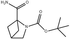 tert-butyl 1-carbamoyl-2-azabicyclo[2.1.1]hexane-2-carboxylate Structure