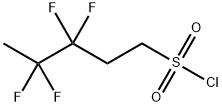 3,3,4,4-tetrafluoropentane-1-sulfonyl chloride Structure