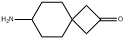 Spiro[3.5]nonan-2-one, 7-amino- Structure