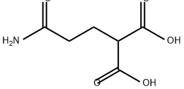 Propanedioic acid, 2-(3-amino-3-oxopropyl)- 구조식 이미지