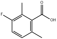 3-Fluoro-2,6-dimethylbenzoic acid Structure