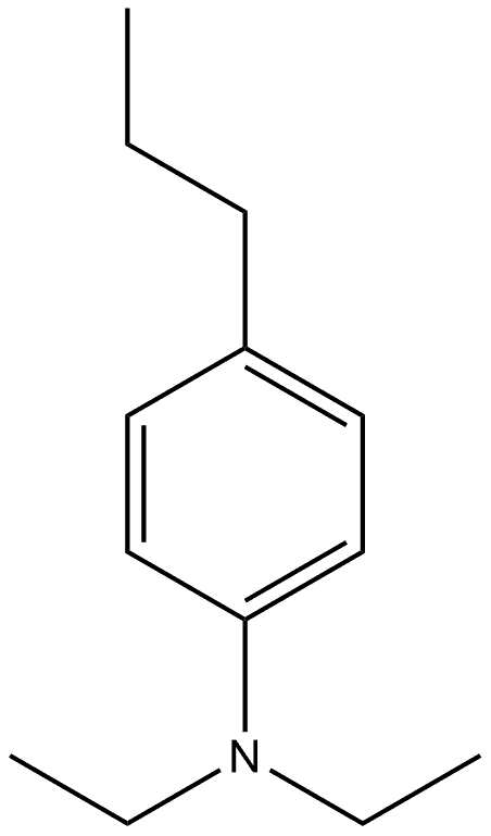 N,N-Diethyl-4-propylbenzenamine Structure