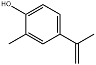 Phenol, 2-methyl-4-(1-methylethenyl)- 구조식 이미지