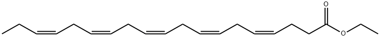 4,7,10,13,16-Nonadecapentaenoic acid, ethyl ester, (4Z,7Z,10Z,13Z,16Z)- 구조식 이미지