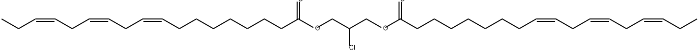 1,3-Dilinolenoyl-2-chloropropanediol Structure