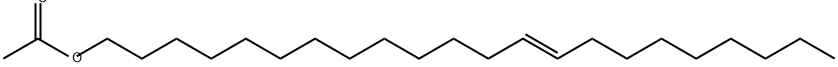 13(E)-Brassidyl acetate Structure