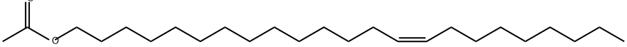 14(Z)-Tricosenyl acetate Structure