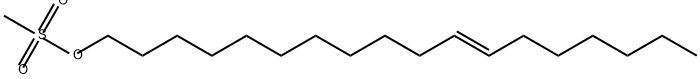 11(E)-Vaccenyl methane sulfonate Structure