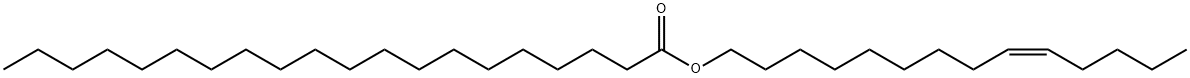 Eicosanoic acid, (9Z)-9-tetradecen-1-yl ester Structure