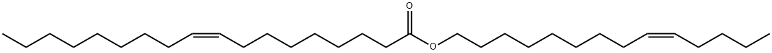 9-Octadecenoic acid (9Z)-, (9Z)-9-tetradecen-1-yl ester Structure