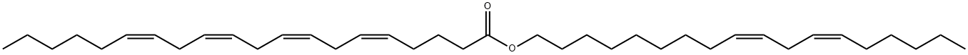 5,8,11,14-Eicosatetraenoic acid, (9Z,12Z)-9,12-octadecadien-1-yl ester, (5Z,8Z,11Z,14Z)- Structure