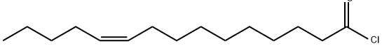 10(Z)-Pentadecenoyl chloride Structure