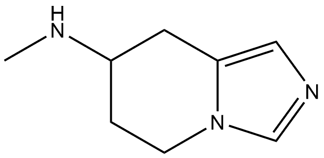 5,6,7,8-Tetrahydro-N-methylimidazo[1,5-a]pyridin-7-amine Structure