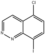 Cinnoline, 5-chloro-8-iodo- 구조식 이미지