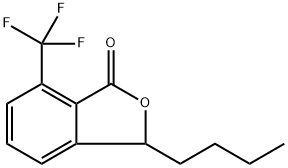 3-butyl-7-(trifluoromethyl)isobenzofuranone Structure