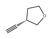 Furan, 3-ethynyltetrahydro-, (3S)- Structure