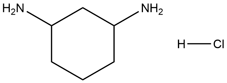 1,3-Cyclohexanediamine, hydrochloride (1:1) Structure