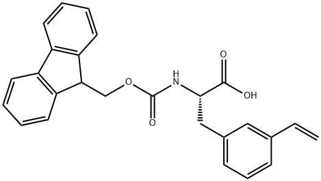 L-Phenylalanine, 3-ethenyl-N-[(9H-fluoren-9-ylmethoxy)carbonyl]- Structure