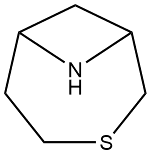 3-Thia-7-aza-bicyclo[4.1.1]octane Structure