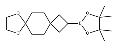 8,11-Dioxadispiro[3.2.4.2]tridecane, 2-(4,4,5,5-tetramethyl-1,3,2-dioxaborolan-2-yl)- Structure