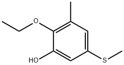 (4-ethoxy-3-fluoro-5-methylphenyl)(methyl)sulfane 구조식 이미지